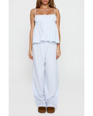 Princess Polly Cassini Tank & Pants Set - Blue