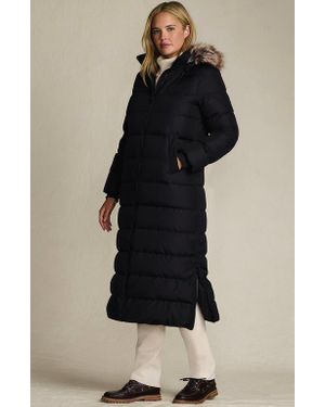 Lands' End Down Maxi Winter Coat - Black