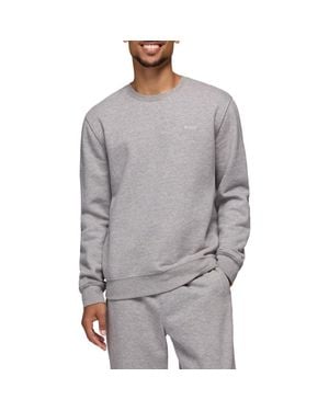 Prana Fleece Crewneck Sweatshirt - Gray