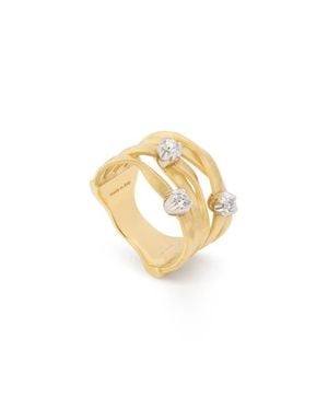 Marco Bicego Marrakech Diamond Stack Coil Ring - Metallic