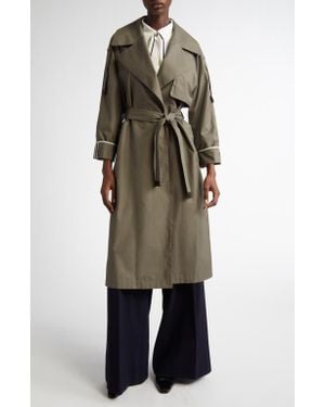 コート Max Mara Atelier Cosimo Gabardine Oversized Trench Coat 1026024506003-f-