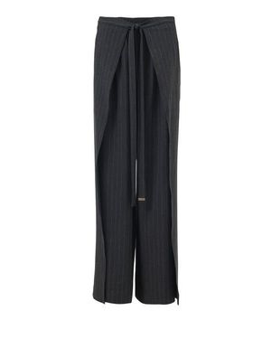 eem Wide-Leg Pants - Black