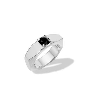 Off-White c/o Virgil Abloh Hex Nut Lab Grown Diamond Solitaire Ring - Multicolor