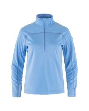 Fjallraven Abisko Lite Fleece Half Zip - Blue