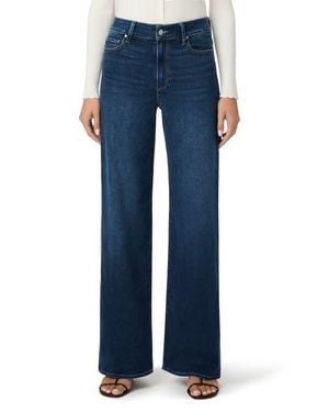 PAIGE Anessa Wide Leg Jeans - Blue