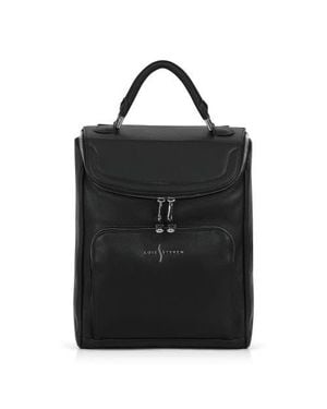 Luis Steven Small Laptop Pack - Black
