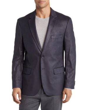 Daniel Hechter Norris Faux Suede Blazer - Blue