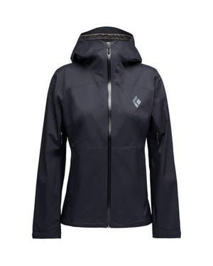 Black Diamond Fineline Stretch Rain Shell - Blue