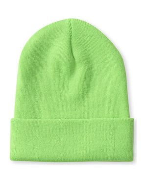 Lands' End Kids Cuffed Beanie - Green