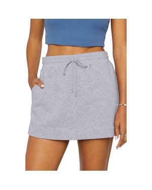 Fabletics Year Round Terry Mini Skirt - Blue