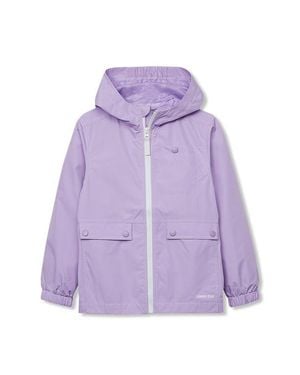 Lands' End Kids Water Resistant Ocean Breeze Jacket - Purple