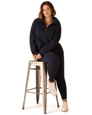 Live Unlimited Thick Stretch Cotton Leggings - Black