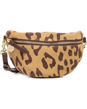 Clare V. Petite Pablo Cat Suede Belt Bag - Multicolor