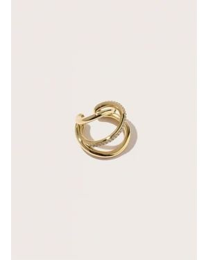 Otiumberg Pave Spiralis Ear Cuff - Natural