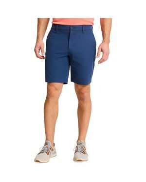 Tommy Bahama Barbados Pro 9-Inch Flat Front Islandzone Shorts - Blue