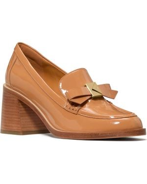 Kate Spade Deco Bow Loafer Pump - Brown