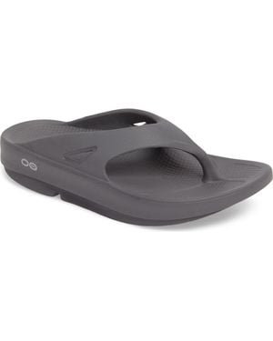 OOFOS Gender Inclusive Ooriginal Flip Flop - Gray