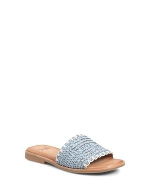 Söfft Elsa Slide Sandal - White