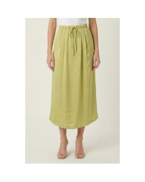 Modenaire Midi Skirt - Green