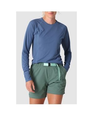 Outdoor Research Echo Performance Long Sleeve T-Shirt - Blue