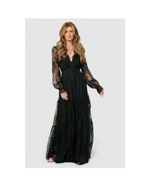 Baltic Born Gloria Lace Maxi Dress - Black