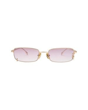 DEZI Hooked 54Mm Rectangular Sunglasses - Pink