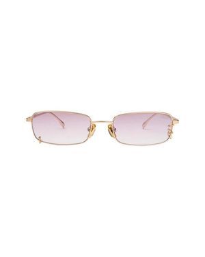 DEZI Hooked 54Mm Rectangular Sunglasses - Pink