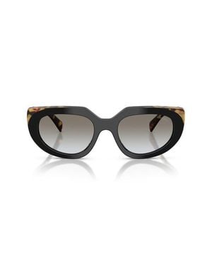 Prada 54Mm Oval Sunglasses - Multicolor