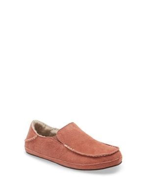 Olukai Nohea Nubuck Slipper - Pink