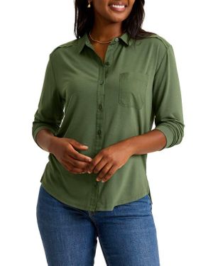 Tommy Bahama Button-Up Shirt - Green