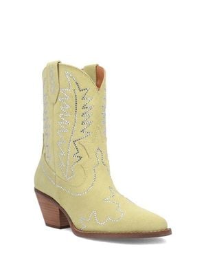 Dingo Tiny Pony Rhinestone Western Boot - Green
