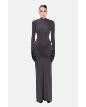 OW Collection Celia Maxi Dress - Purple