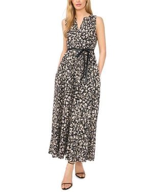 Halogen® Tie Waist Maxi Dress - Black