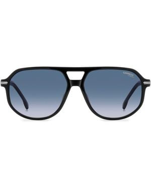 Carrera 59Mm Gradient Navigator Sunglasses - Blue