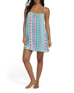 Billabong Beach Song Cover-Up Dress - Blue