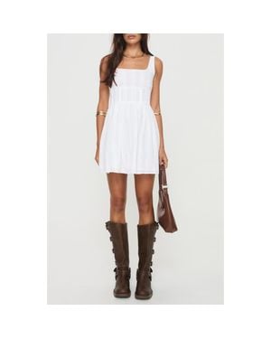 Princess Polly Lorinda Minidress - White
