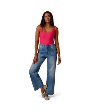 Carve Designs Audrey Wide Leg - Pink