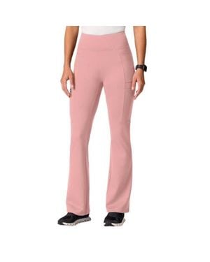 Jaanuu Perri Ultrasoft Yoga Scrub Pant - Pink