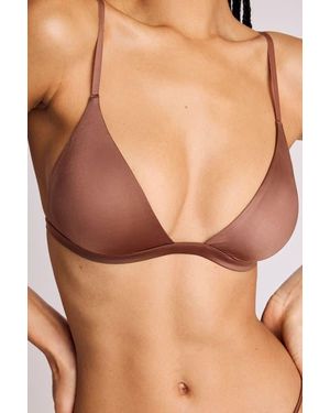 Negative Underwear Glacé Mini Bra - Brown