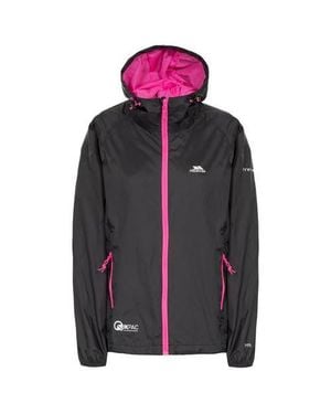 Trespass Qikpac Packaway Waterproof Jacket - Black