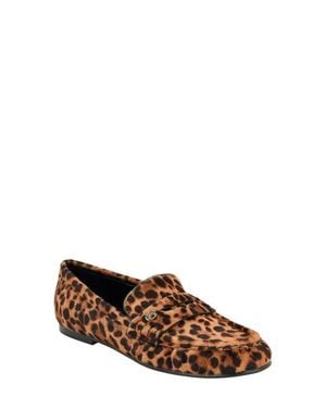 Guess Raivoo Penny Loafer - Brown