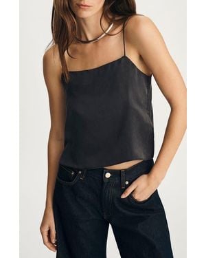 Mavi Silk Chiffon Camisole - Blue