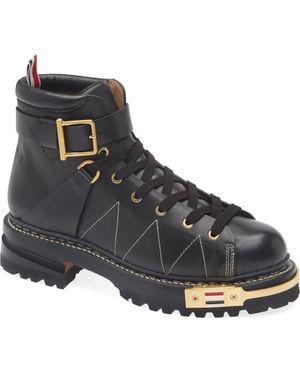 Thom Browne Hiking Boot - Black