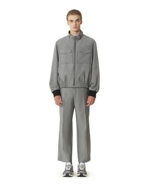 Lanvin Mohair Wool Jacket - Gray