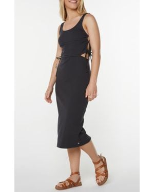 Roxy Surf Stoked Midi Dress - Black