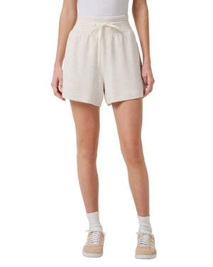 Travis Mathew Skyloft Soft Drawstring Shorts - White