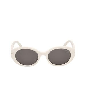 Tom Ford 54Mm Oval Sunglasses - Multicolor