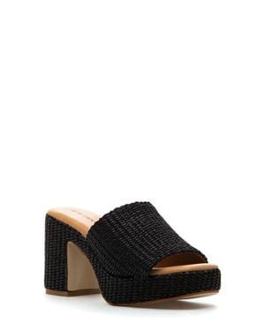 275 Central Skattebo Platform Sandal - Black