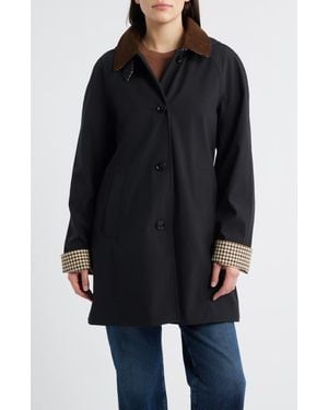 London Fog Topper Water Resistant Jacket - Black