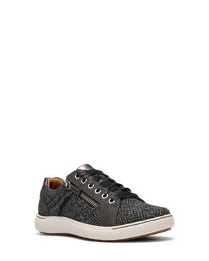 Clarks Nalle Lace-Up Sneaker - Black